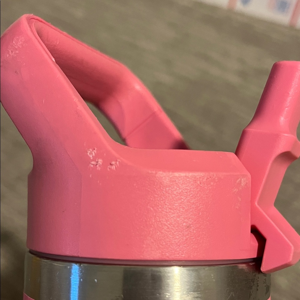 YETI Pink Tumbler with Straw Lid - Picture 3 of 6